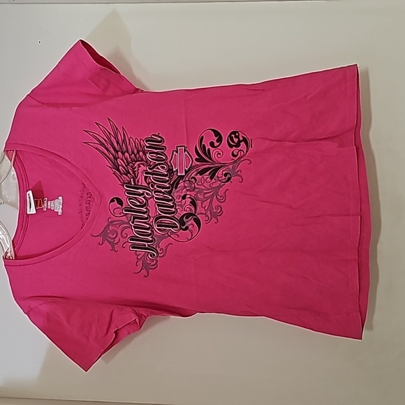 Harley-Davidson Tops - Harley Davidson-Sacramento CA vneck tshirt. Size S. Tote 4